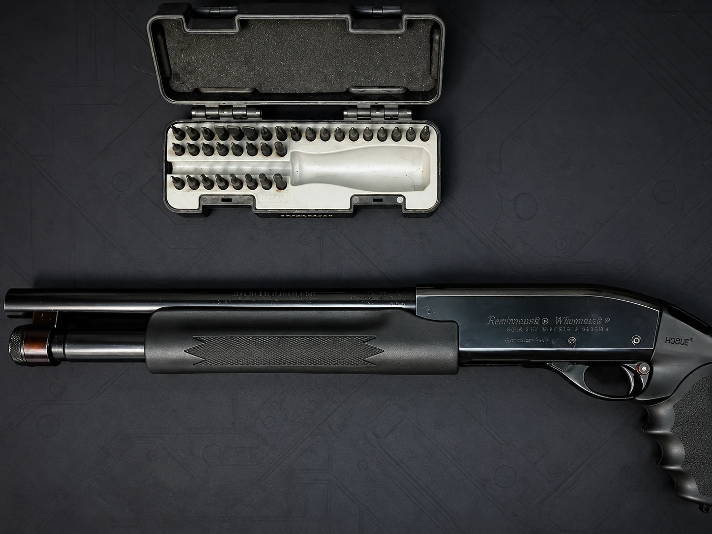Remington 870 after restoration