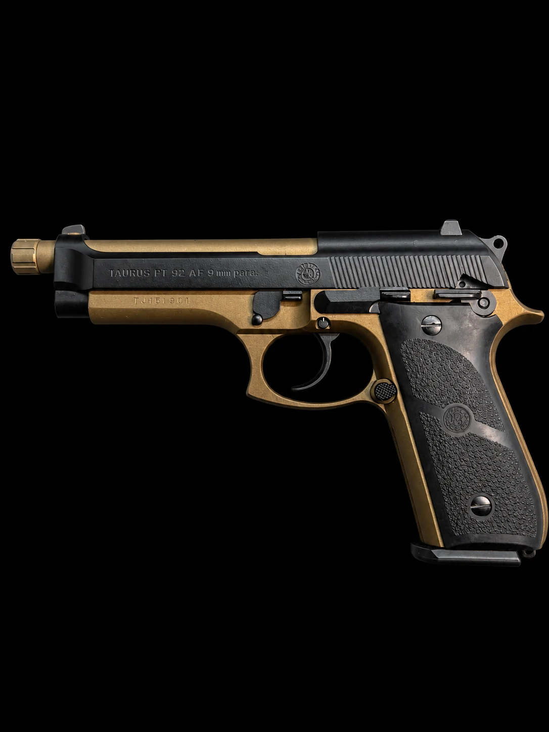 Taurus · bronze and black